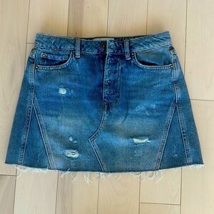 We The Free Free People Breezy Mini Skirt